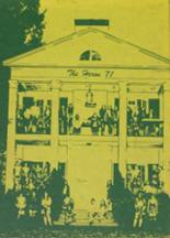 Foxhollow School 1971 yearbook cover photo