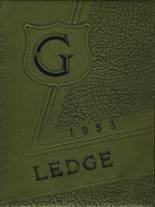 Grand Ledge High School 1953 yearbook cover photo