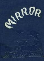 Montpelier High School 1953 yearbook cover photo