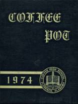 Coffee High School 1974 yearbook cover photo
