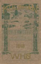 1918 Whatcom High School Yearbook from Bellingham, Washington cover image