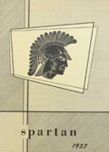 Grundy Center High School 1957 yearbook cover photo