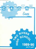 Two Rivers Alternative High School 1990 yearbook cover photo