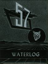 Waterman High School 1957 yearbook cover photo