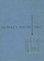 Quigley Preparatory Seminary South 1964 yearbook cover photo
