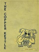 Douglas High School 1957 yearbook cover photo