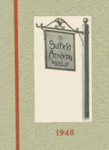 Suffield Academy 1948 yearbook cover photo