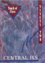 1992 Central High School Yearbook from Newark, New Jersey cover image