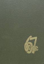 Burris Laboratory School 1967 yearbook cover photo