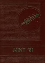 Minto High School 1981 yearbook cover photo
