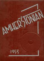 Amherst Steele High School 1953 yearbook cover photo