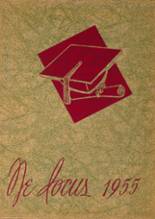 1955 Chrisman High School Yearbook from Chrisman, Illinois cover image