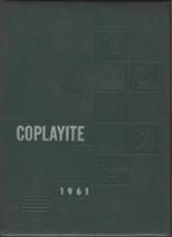 Coplay High School 1961 yearbook cover photo