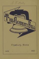 Fryeburg Academy 1920 yearbook cover photo