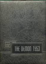 Dumas High School 1953 yearbook cover photo