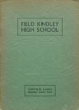 Field Kindley Memorial High School 1932 yearbook cover photo