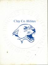 Clay County High School 1977 yearbook cover photo
