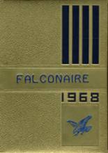 Falconer High School 1968 yearbook cover photo