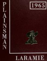 Laramie High School 1965 yearbook cover photo