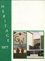 George Washington High School 1977 yearbook cover photo