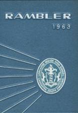 Lancaster High School 1963 yearbook cover photo