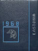 Easton High School 1968 yearbook cover photo