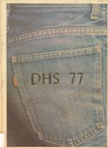 Delcambre High School 1977 yearbook cover photo