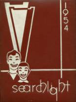 Westerville High School 1954 yearbook cover photo