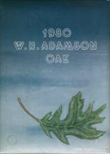 Adamson High School 1980 yearbook cover photo