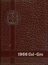 1966 Columbus Grove High School Yearbook from Columbus grove, Ohio cover image