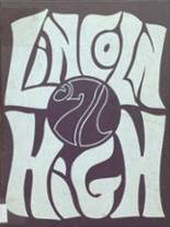 Lincoln Community High School 1971 yearbook cover photo