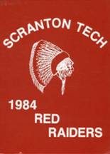 Scranton Technical High School 1984 yearbook cover photo