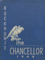 Rockhurst High School 1949 yearbook cover photo