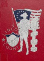 Lincoln County High School 1977 yearbook cover photo