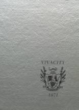 Cushing High School 1971 yearbook cover photo