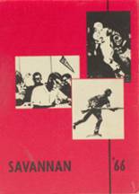 Savanna High School 1966 yearbook cover photo