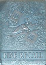 Pine Township High School 1955 yearbook cover photo