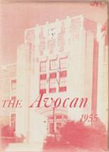 Avoca High School 1955 yearbook cover photo