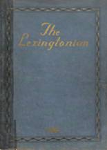 New Lexington High School 1924 yearbook cover photo