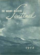 1958 Leadville High School Yearbook from Leadville, Colorado cover image