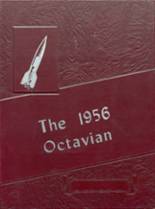 1956 Octavia High School Yearbook from Colfax, Illinois cover image