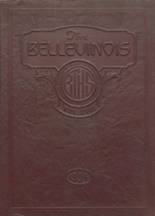 Belleville Township High School 1934 yearbook cover photo