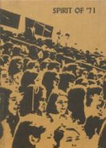 Covington High School 1971 yearbook cover photo