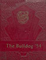 Marshall County Agricultural High School 1954 yearbook cover photo