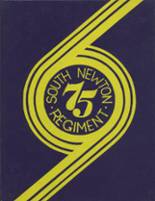 South Newton High School 1975 yearbook cover photo