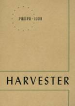 Pampa High School 1939 yearbook cover photo