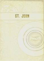St. John High School 1952 yearbook cover photo
