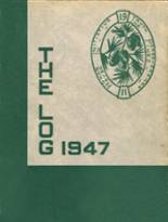House In The Pines High School 1947 yearbook cover photo