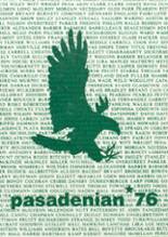 Pasadena High School 1976 yearbook cover photo