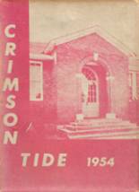 Millport High School 1954 yearbook cover photo